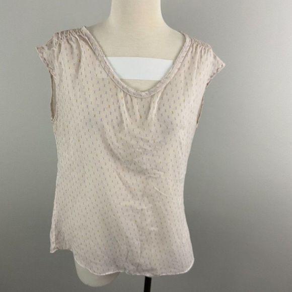 🌿4/$35 🌿GAP Soft Purple‎ Sheer Crew Neck - Picture 2 of 6